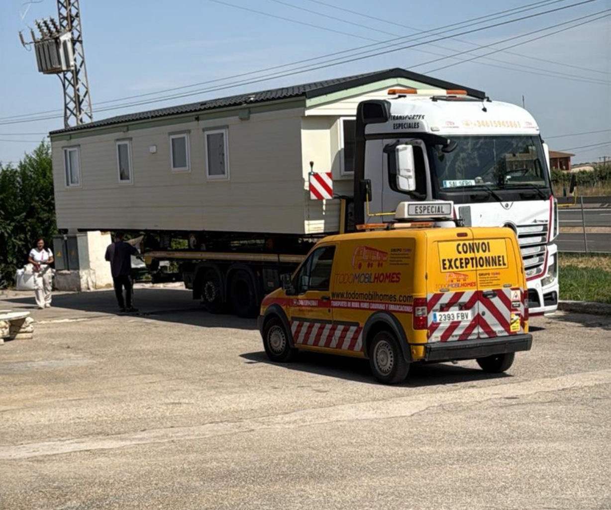 transporte de mobil home seguro y rápido