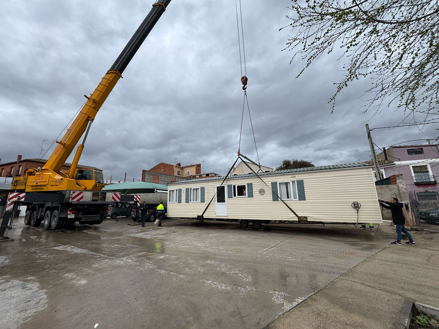 transporte de mobil homes en toda España